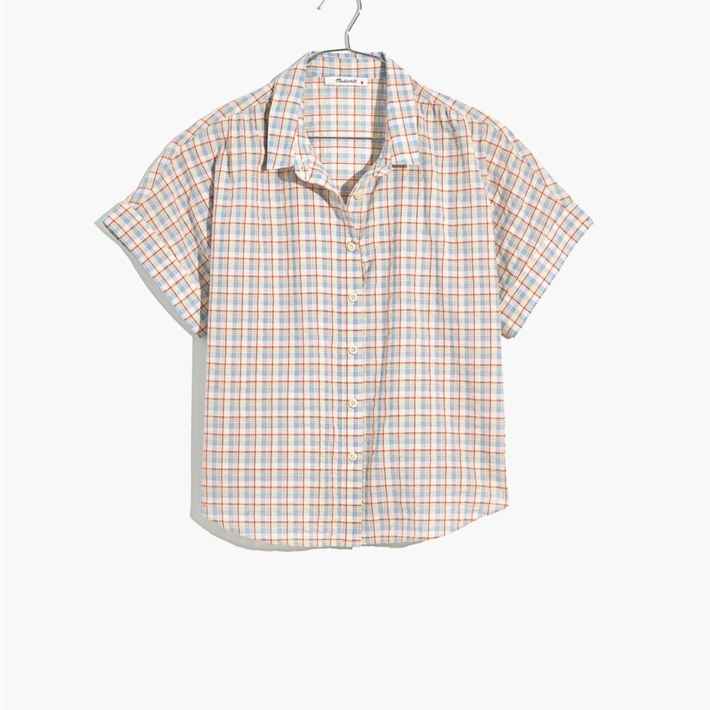 Madewell Hilltop Shirt in Tahoe Plaid